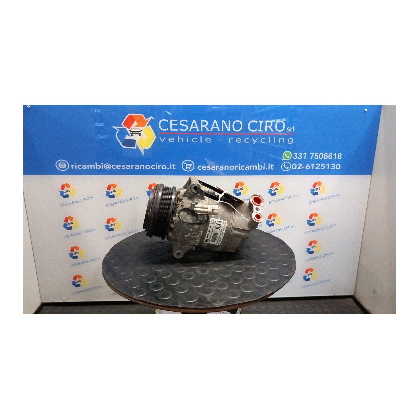 COMPRESSORE A/C 131 OPEL MERIVA (X03) (03/03-12/10) Z16XEP 93190814
