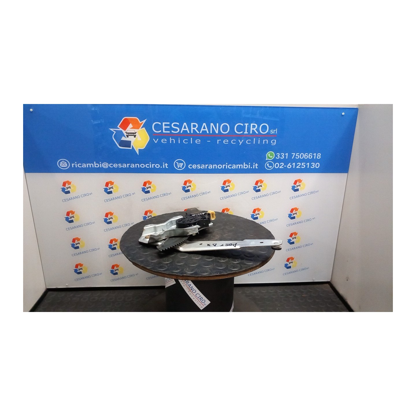 ALZACRISTALLO PORTA POST. DX. 083 HYUNDAI GETZ (07/02-12/09) G4EA 834021C000
