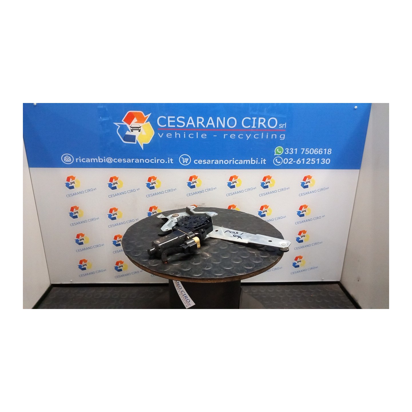 ALZACRISTALLO PORTA POST. SX. 084 HYUNDAI GETZ (07/02-12/09) G4EA 834011C000