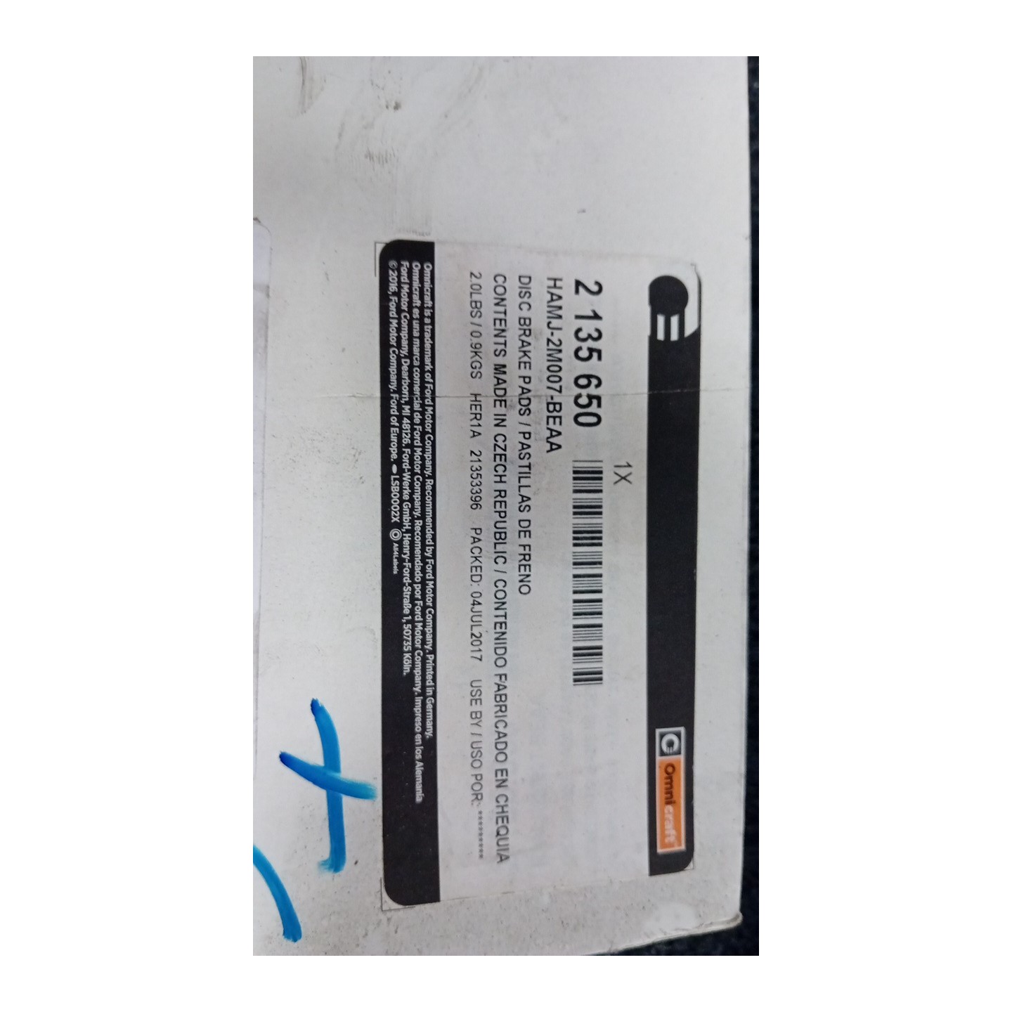 SERIE PASTIGLIE FRENI POST. 153 CITROEN SAXO (03/96-08/99)  425490