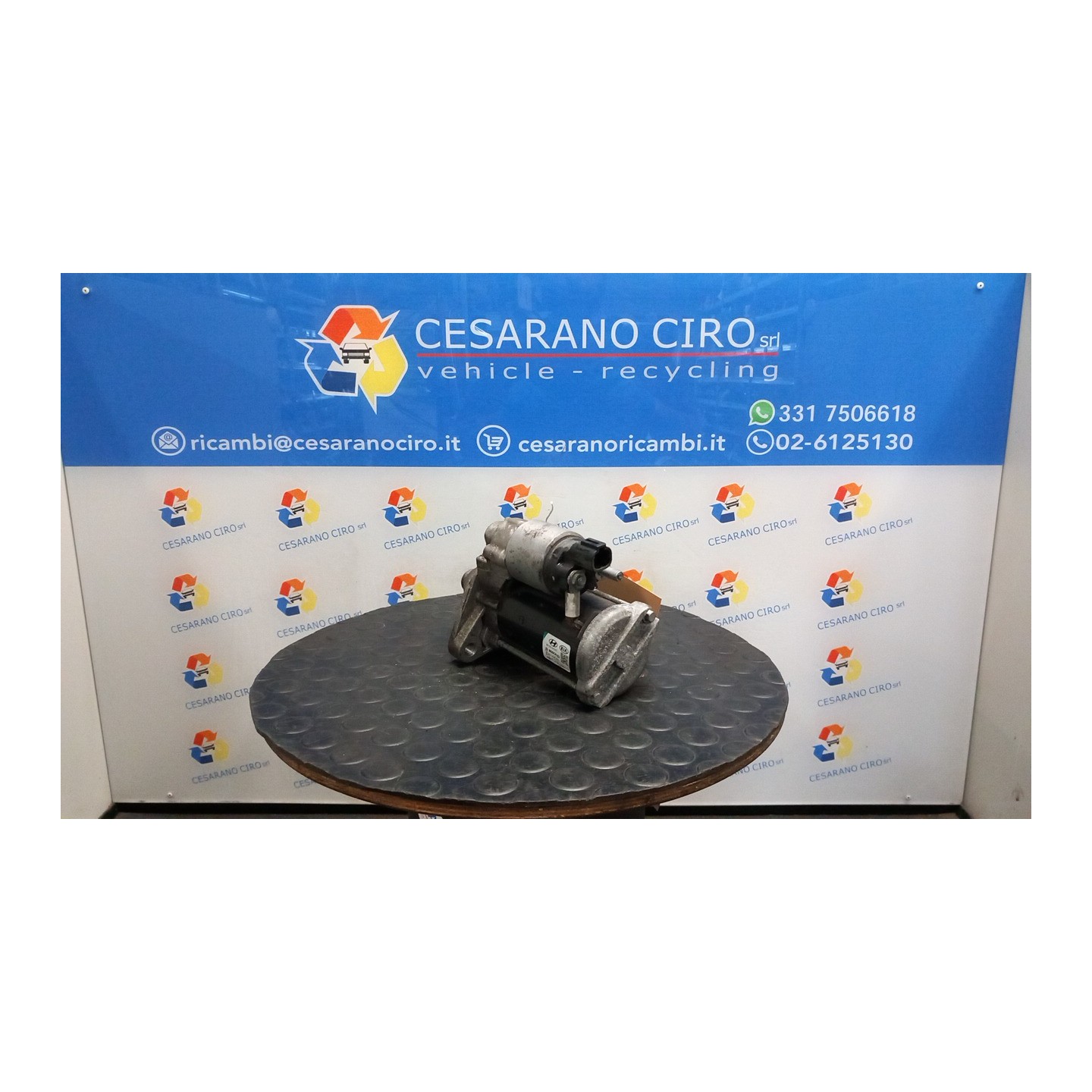 MOTORINO AVVIAMENTO 027 KIA PICANTO 3A SERIE (03/17-06/21 G3LA 3610004300