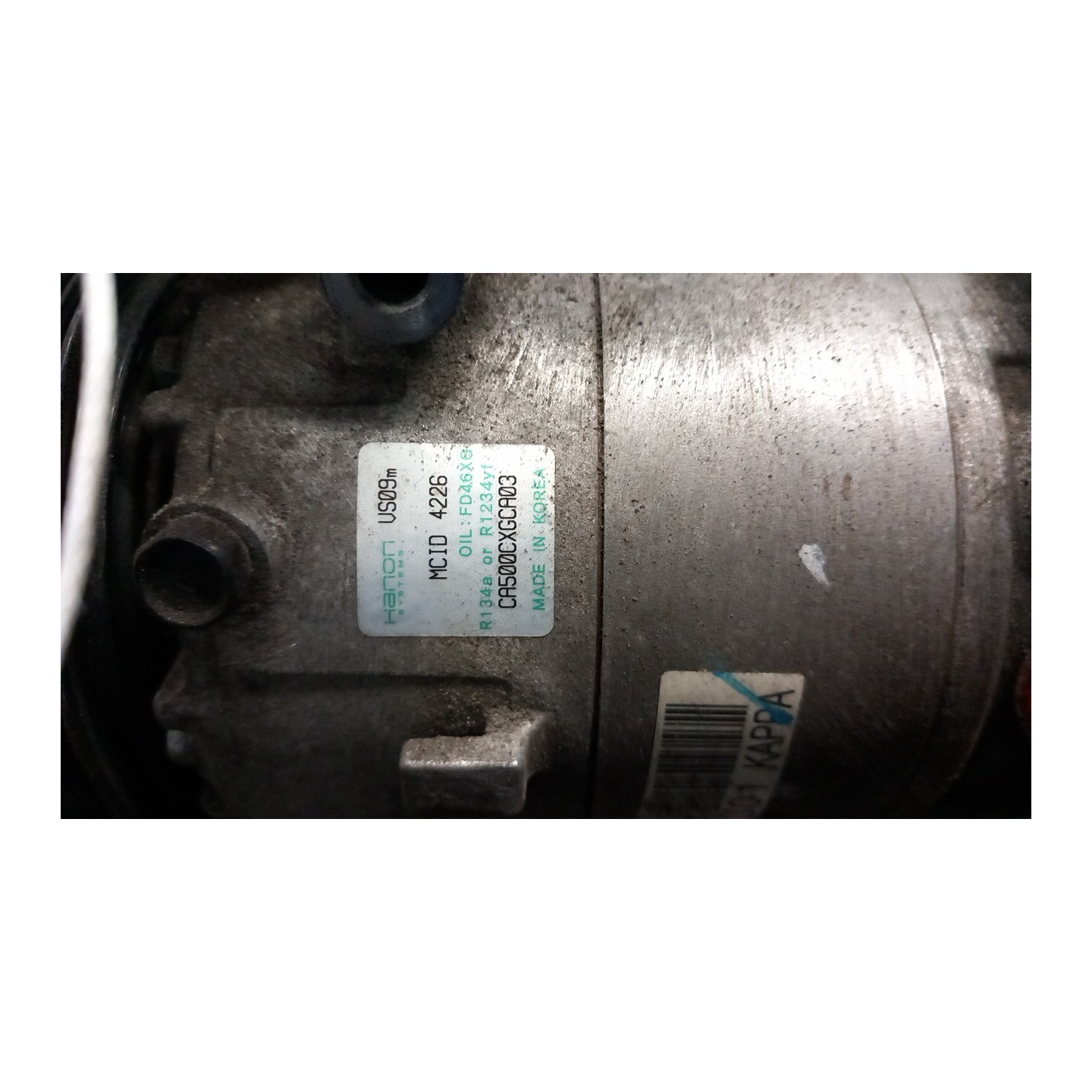COMPRESSORE A/C 028 KIA PICANTO 3A SERIE (03/17-06/21 G3LA 97701G6101