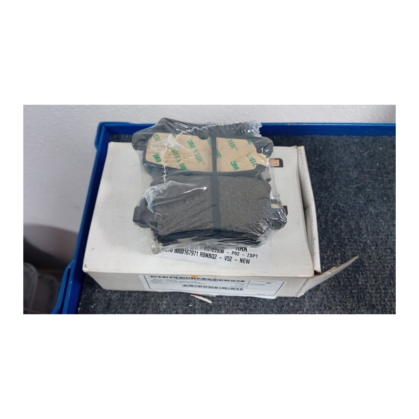 SERIE PASTIGLIE FRENI POST. 051 HONDA CIVIC 8A SERIE (12/05-)  43022SMGE01