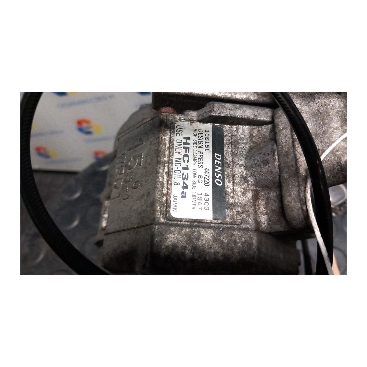 COMPRESSORE A/C 058 TOYOTA RAV 4 2A SERIE (09/00-01/06) 1CDFTV 8832042110