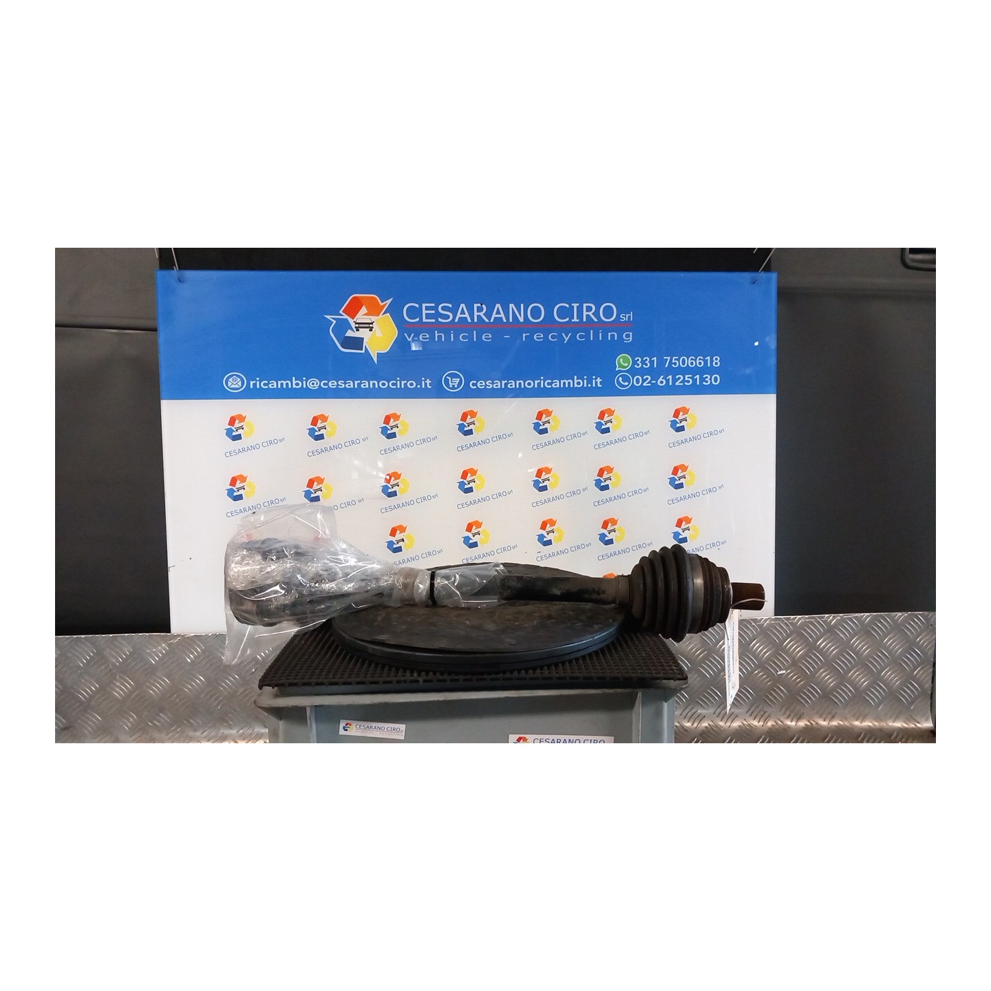 SEMIALBERO ANT. COMPL. SX. 068 VOLKSWAGEN GOLF (5K/AJ) (09/08-) CGG 1K0407271AP