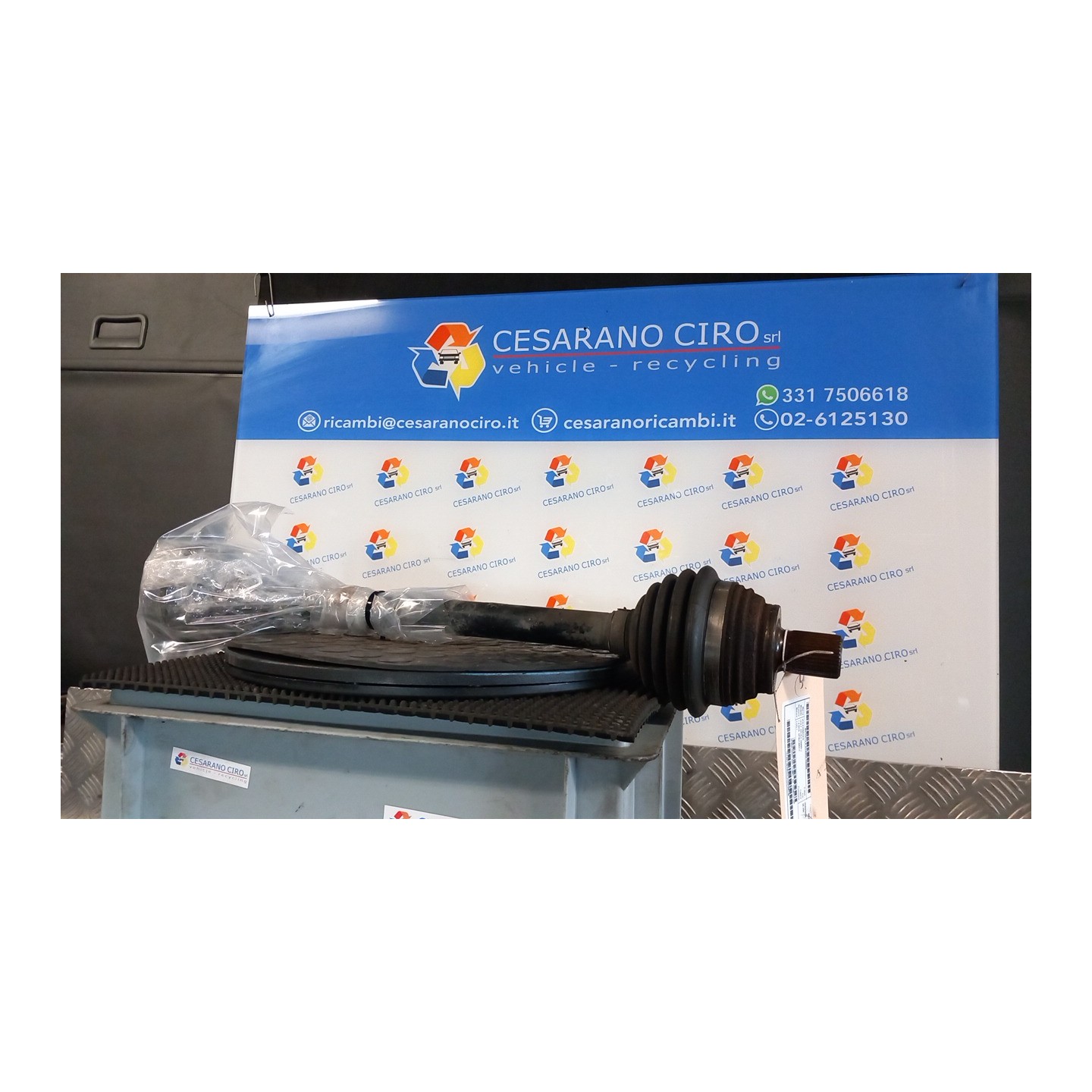 SEMIALBERO ANT. COMPL. SX. 068 VOLKSWAGEN GOLF (5K/AJ) (09/08-) CGG 1K0407271AP