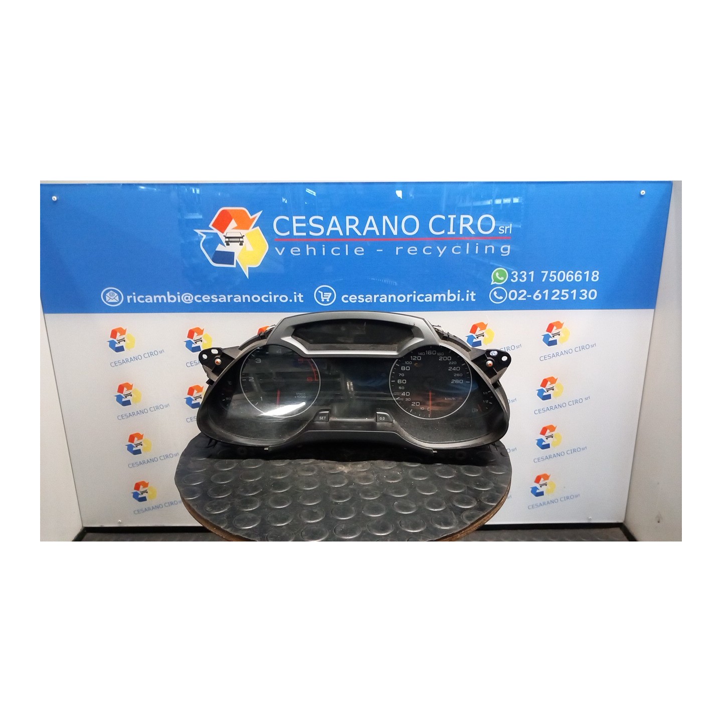 QUADRO STRUMENTI COMPL. KM/H 097 AUDI A4 (8K) (09/07-03/13) CAH 8K0920900DX