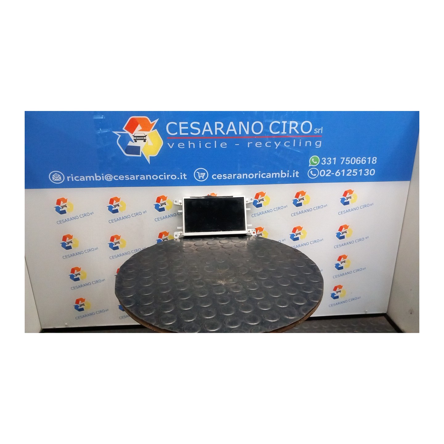 DISPLAY MULTIFUNZIONE CHORUS/SYMPHONY 6,5" 101 AUDI A4 (8K) (09/07-03/13) CAH 8T0057603G