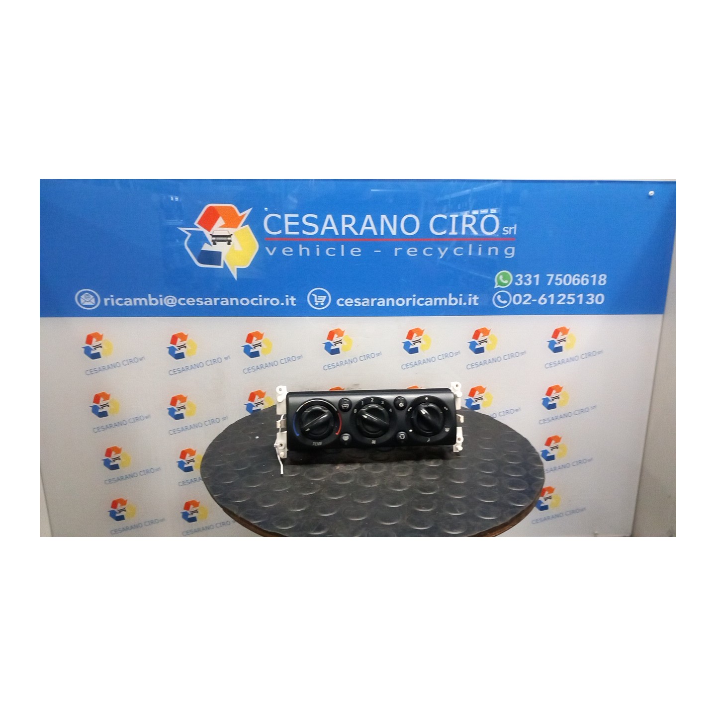 BLOCCO COMANDO CLIMATIZZAZIONE 012 MINI MINI (R50/R53) (07/01-07/06) W10B16A 64111502212