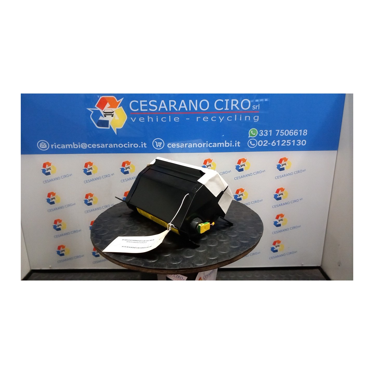 DISPOSITIVO AIRBAG LATO PASSEGGERO 018 MINI MINI (R50/R53) (07/01-07/06) W10B16A 72129115222