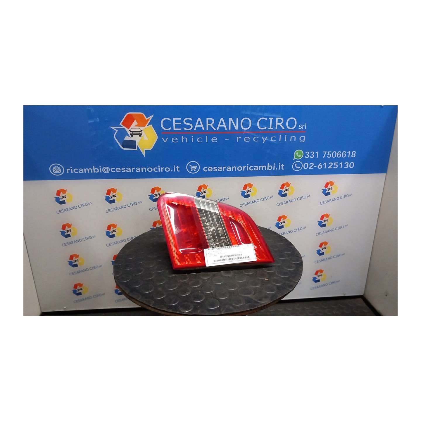 FANALE POST. PARTE INT. DX. 040 MERCEDES-BENZ CLASSE B (T245) (03/05-03/13) 640941 A1698201664