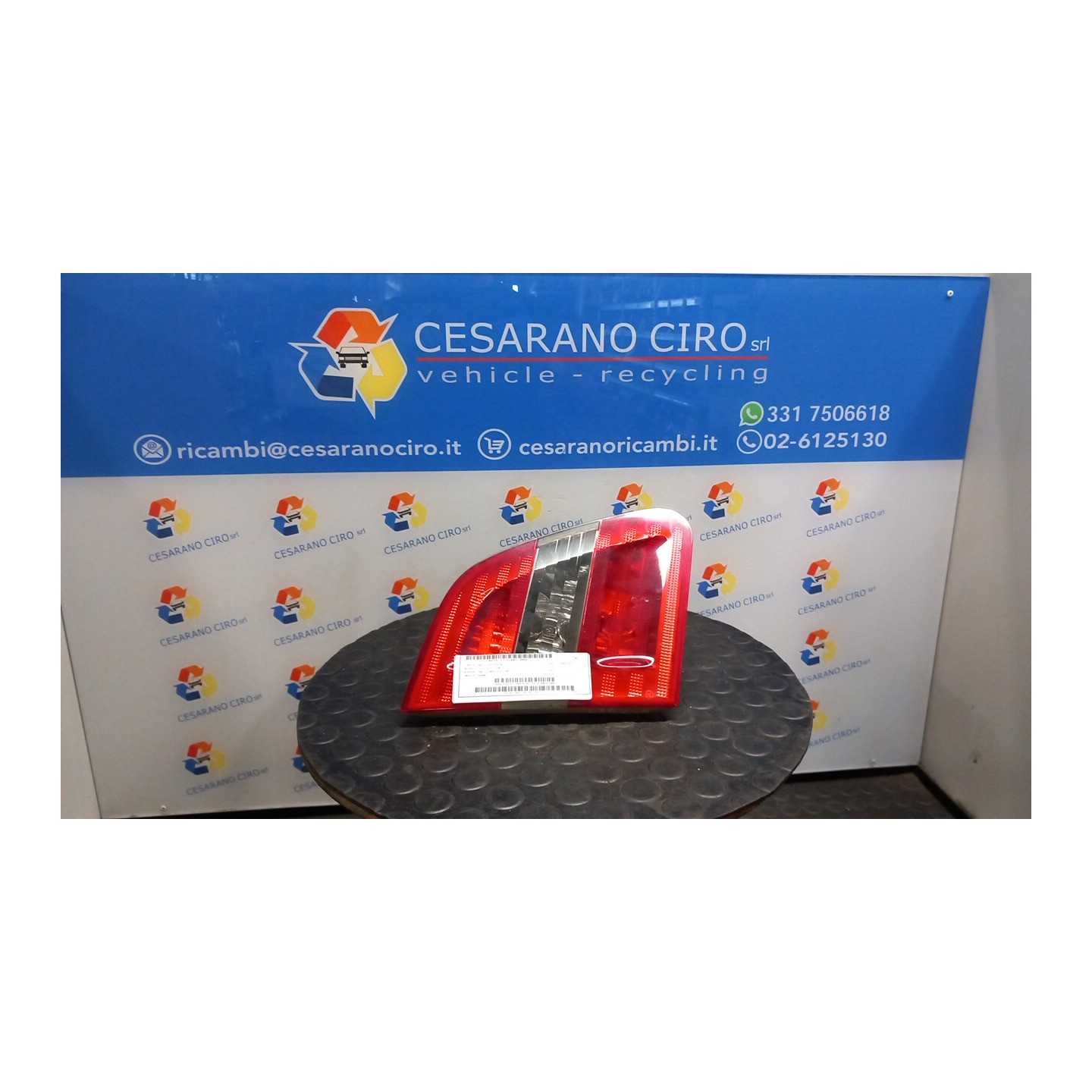 FANALE POST. PARTE INT. SX. 041 MERCEDES-BENZ CLASSE B (T245) (03/05-03/13) 640941 A1698201564