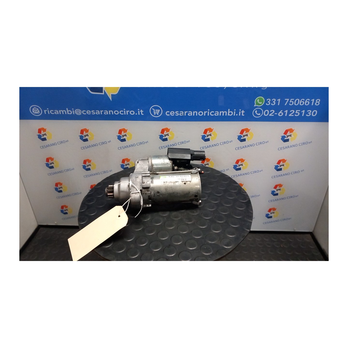 MOTORINO AVVIAMENTO 1,0 KW BOSCH 069 VOLKSWAGEN GOLF (5K/AJ) (09/08-) CGG 02T911023M