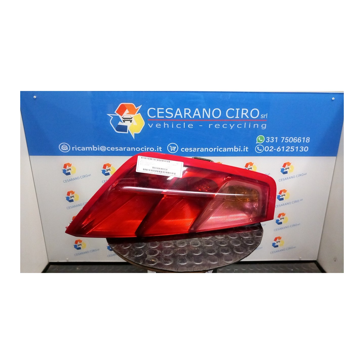 FANALE POST. SX. 184 FIAT GRANDE PUNTO (2Y) (06/05-12/08 350A1000 51701589