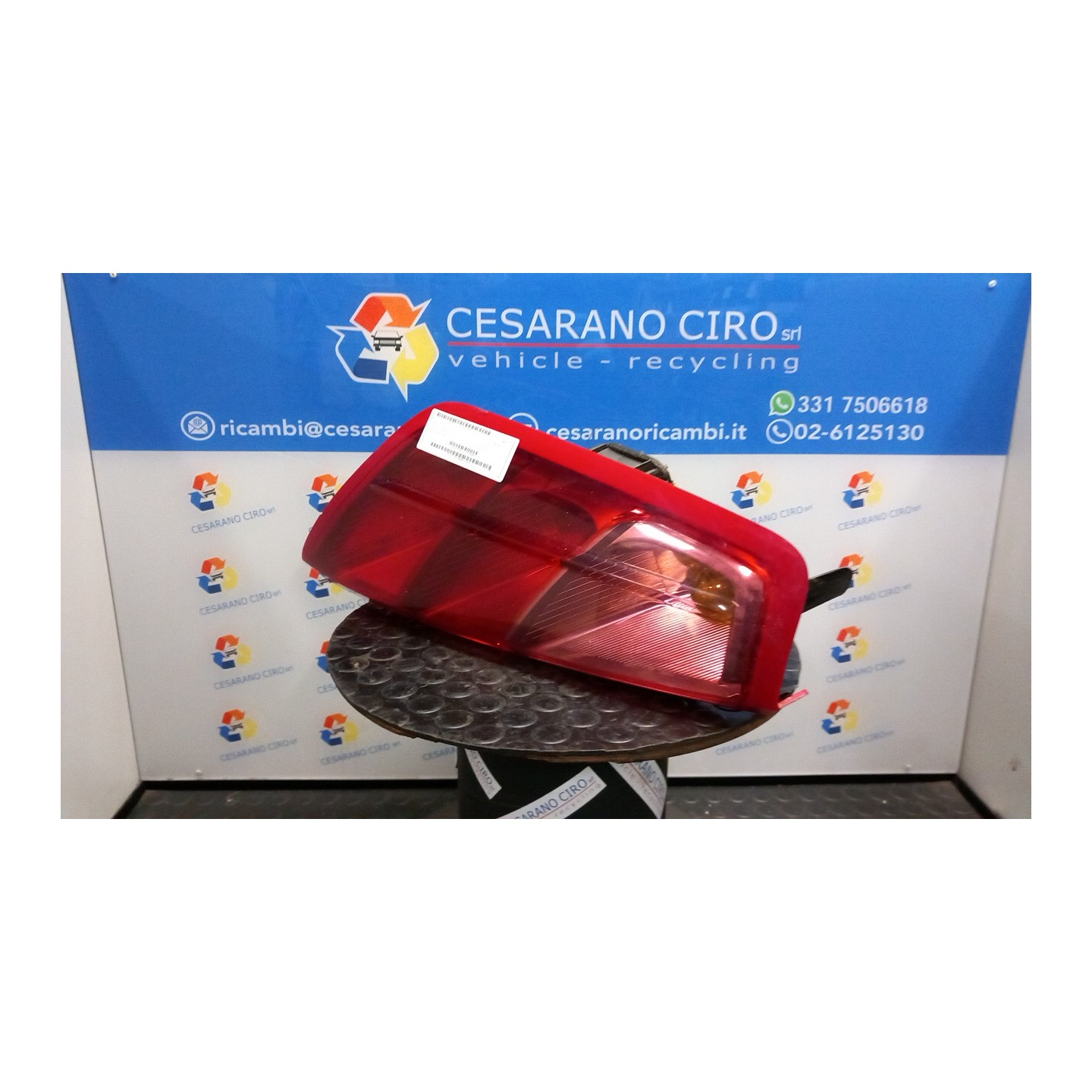 FANALE POST. SX. 184 FIAT GRANDE PUNTO (2Y) (06/05-12/08 350A1000 51701589