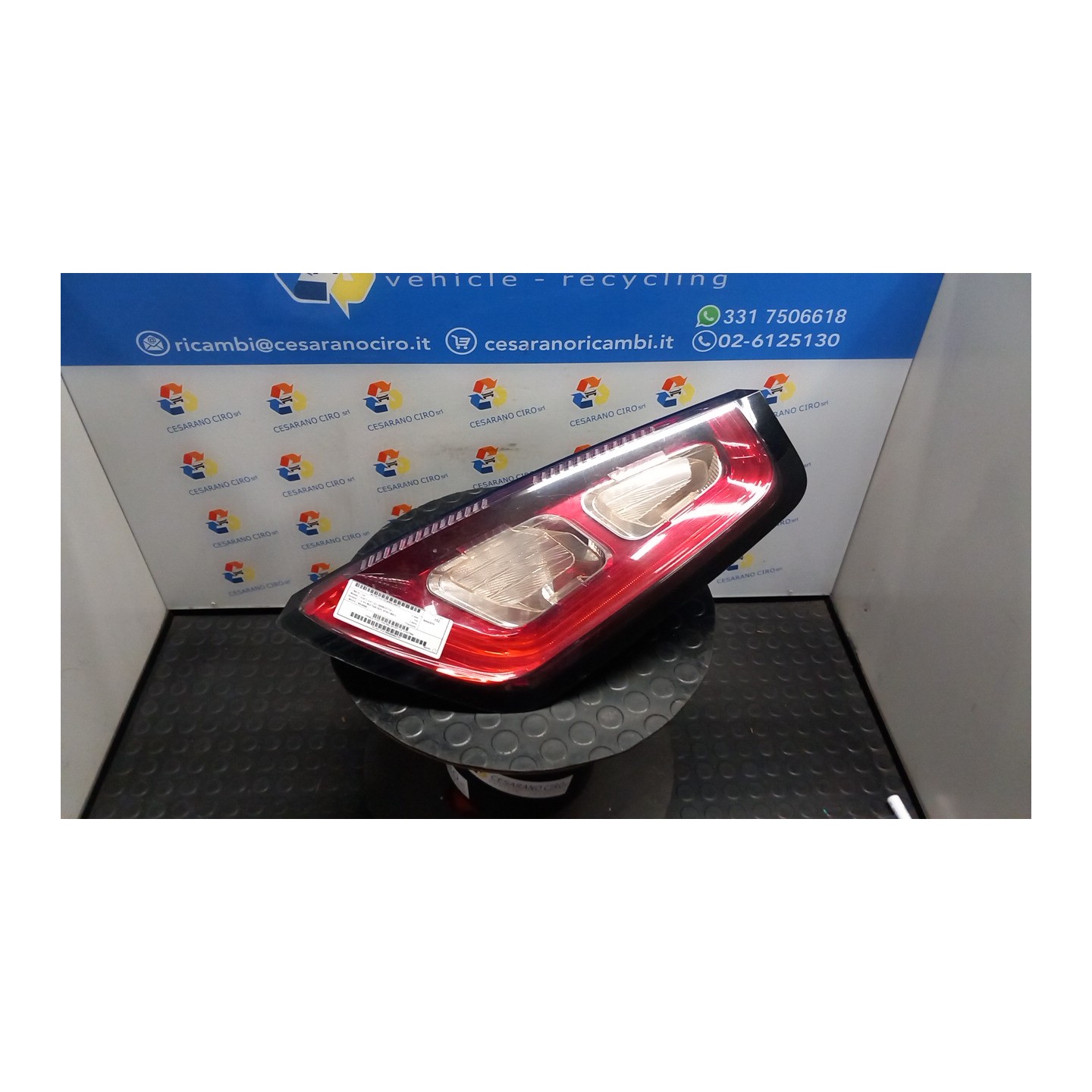 FANALE POST. RACING,SPORT DX. 015 FIAT PUNTO EVO (3J) (08/09-07/13) 955A6000 51927094