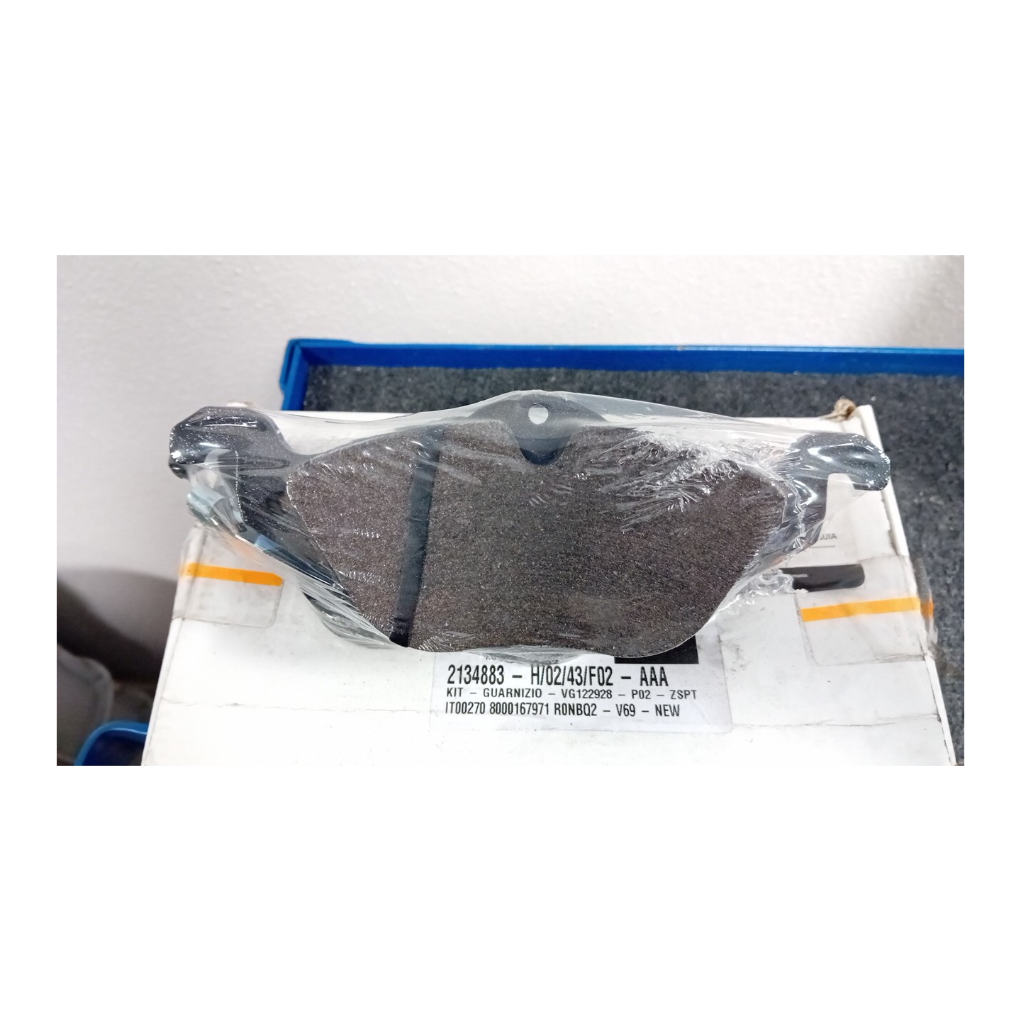 SERIE PASTIGLIE FRENI ANT. 256X24MM 004 OPEL ASTRA (T98) (03/98-09/04)  9195144