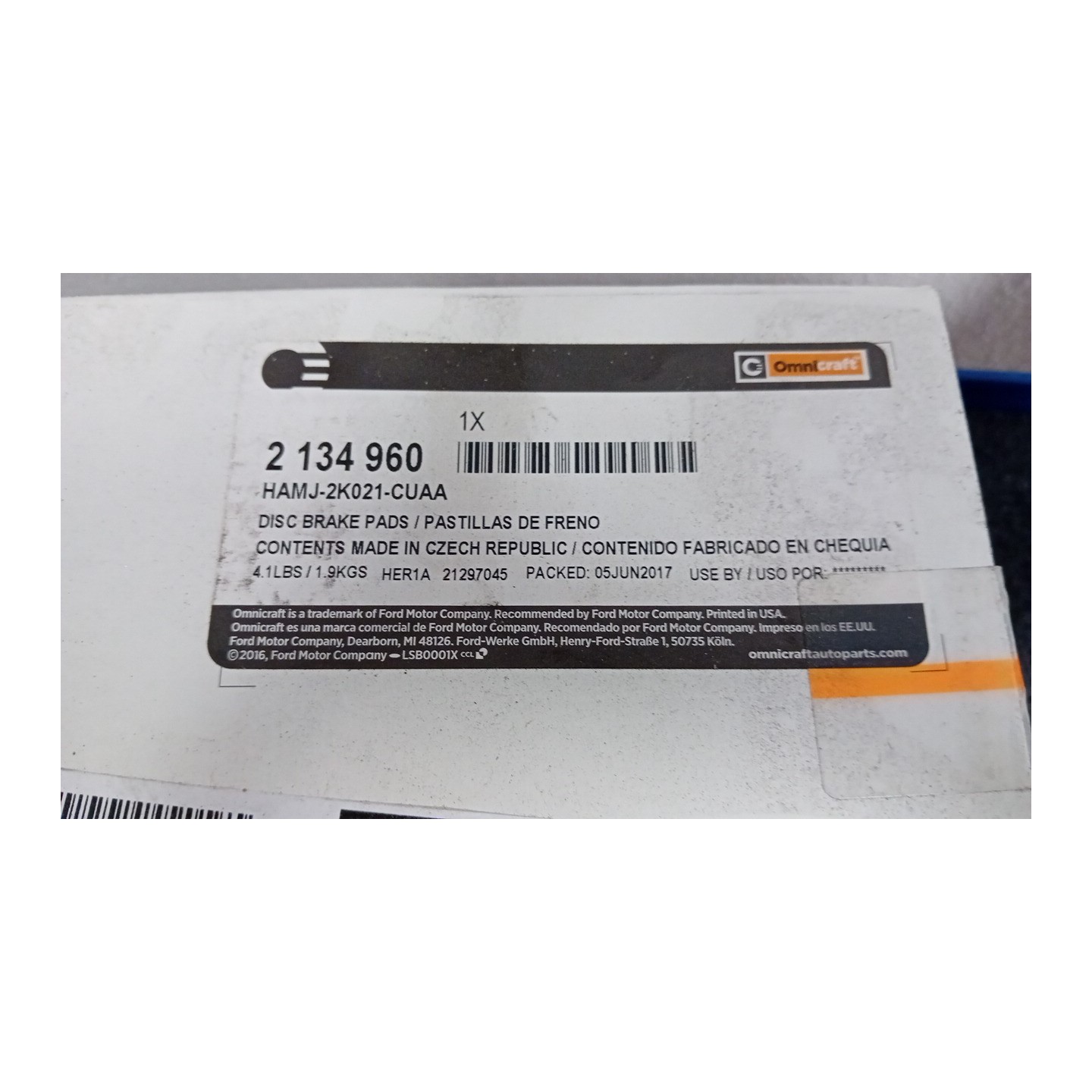 SERIE PASTIGLIE FRENI ANT. 012 MERCEDES-BENZ CLASSE E (W/S211) (03/02-08/07  A0044208720