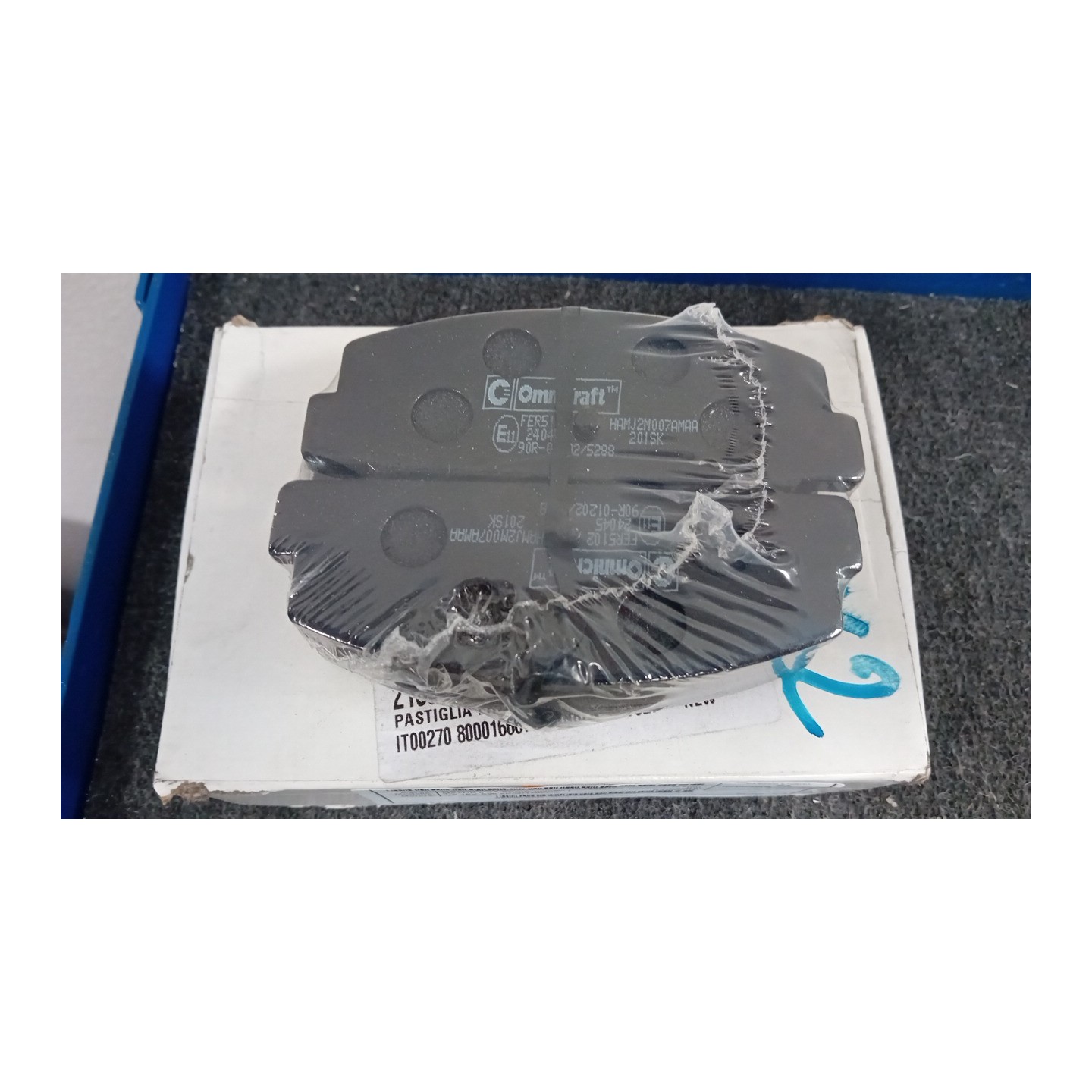 SERIE PASTIGLIE FRENI POST. 013 MAZDA MAZDA 6 2A SERIE (02/08-)  GJYB2648Z9C