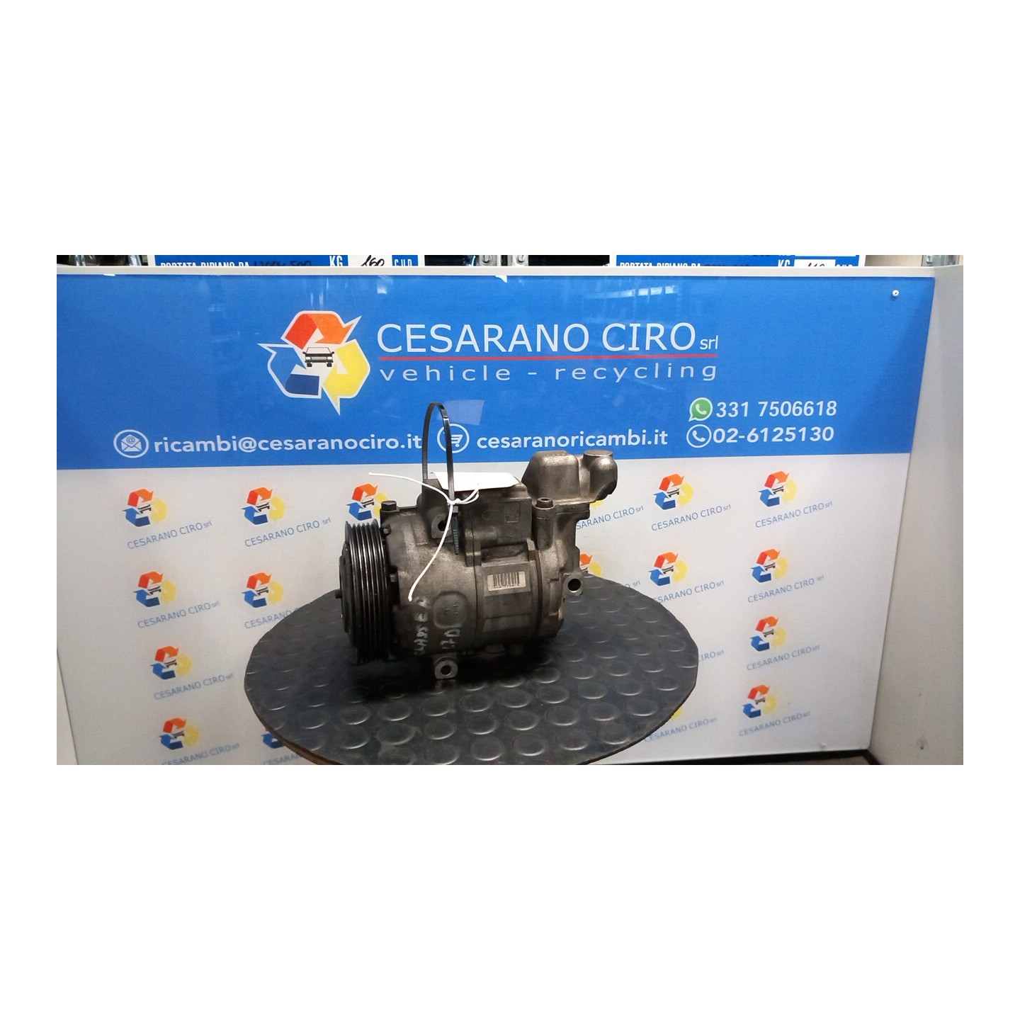 COMPRESSORE A/C T. J882639 022 MERCEDES-BENZ CLASSE A (W168) (03/01-06/04) 166940 A0002307911