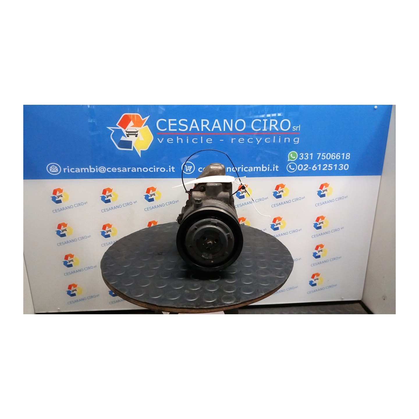 COMPRESSORE A/C T. J882639 022 MERCEDES-BENZ CLASSE A (W168) (03/01-06/04) 166940 A0002307911