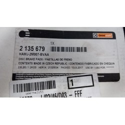 SERIE PASTIGLIE FRENI POST. T.5A9038 071 LAND ROVER RANGE ROVER SPORT (03/05-)  SFP500140