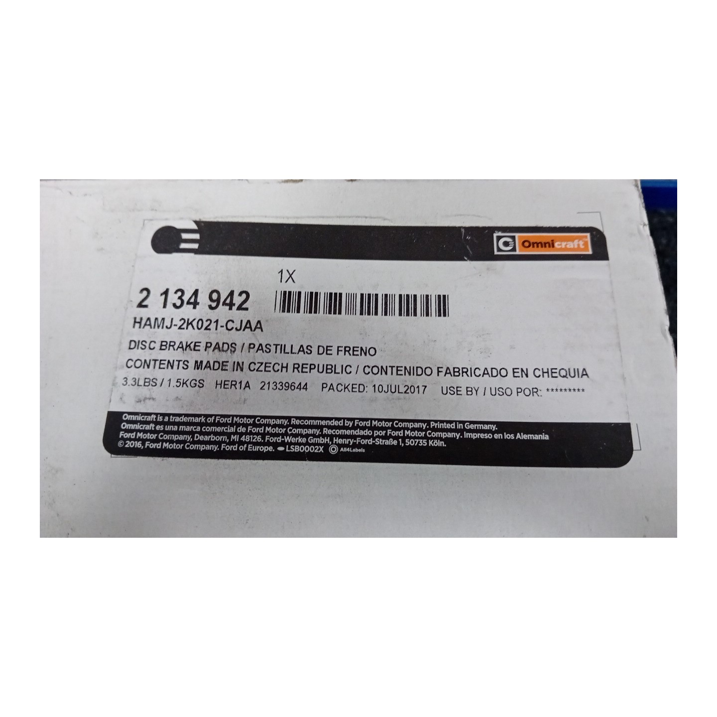 SERIE PASTIGLIE FRENI ANT. 077 MERCEDES-BENZ CLASSE A (W/C169) (07/04-04/13  A1694202120