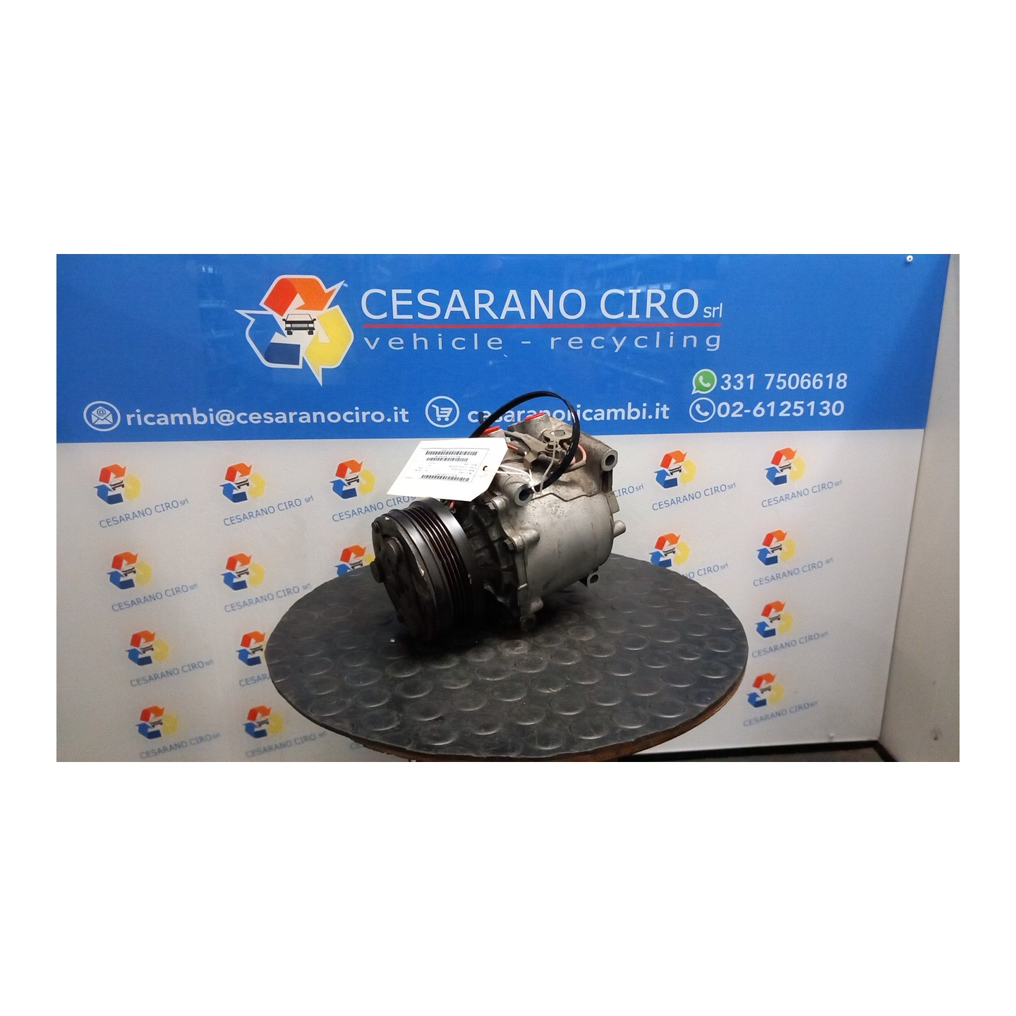 COMPRESSORE A/C 079 HONDA ACCORD BERLINA (10/98-01/03) D16B6 NB0576043018005