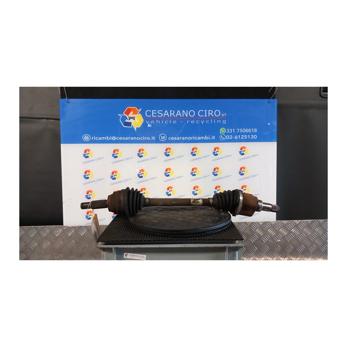 SEMIALBERO ANT. COMPL. SX. 101 FORD B-MAX (CB2) (07/12-) SPJE 1822711