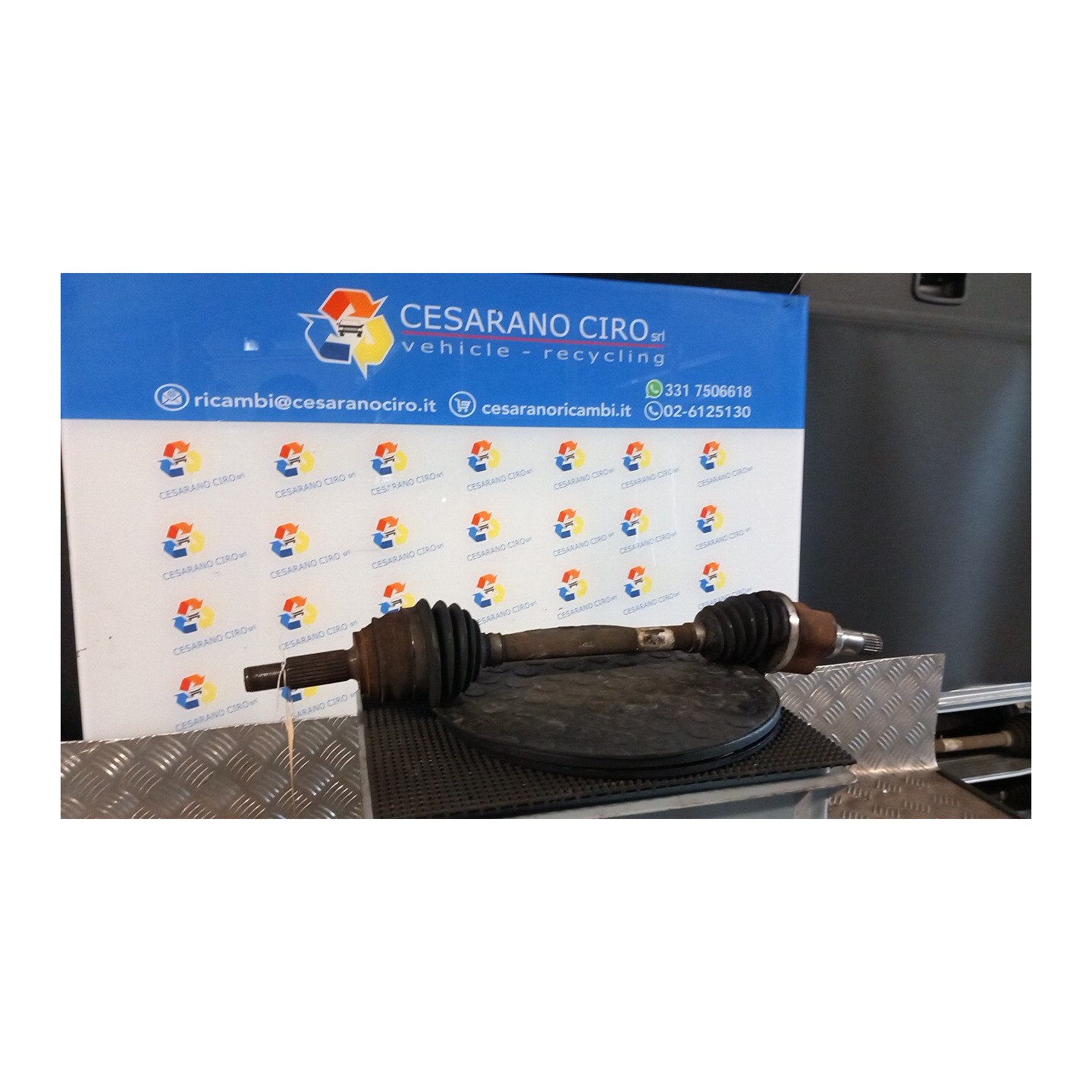 SEMIALBERO ANT. COMPL. SX. 101 FORD B-MAX (CB2) (07/12-) SPJE 1822711