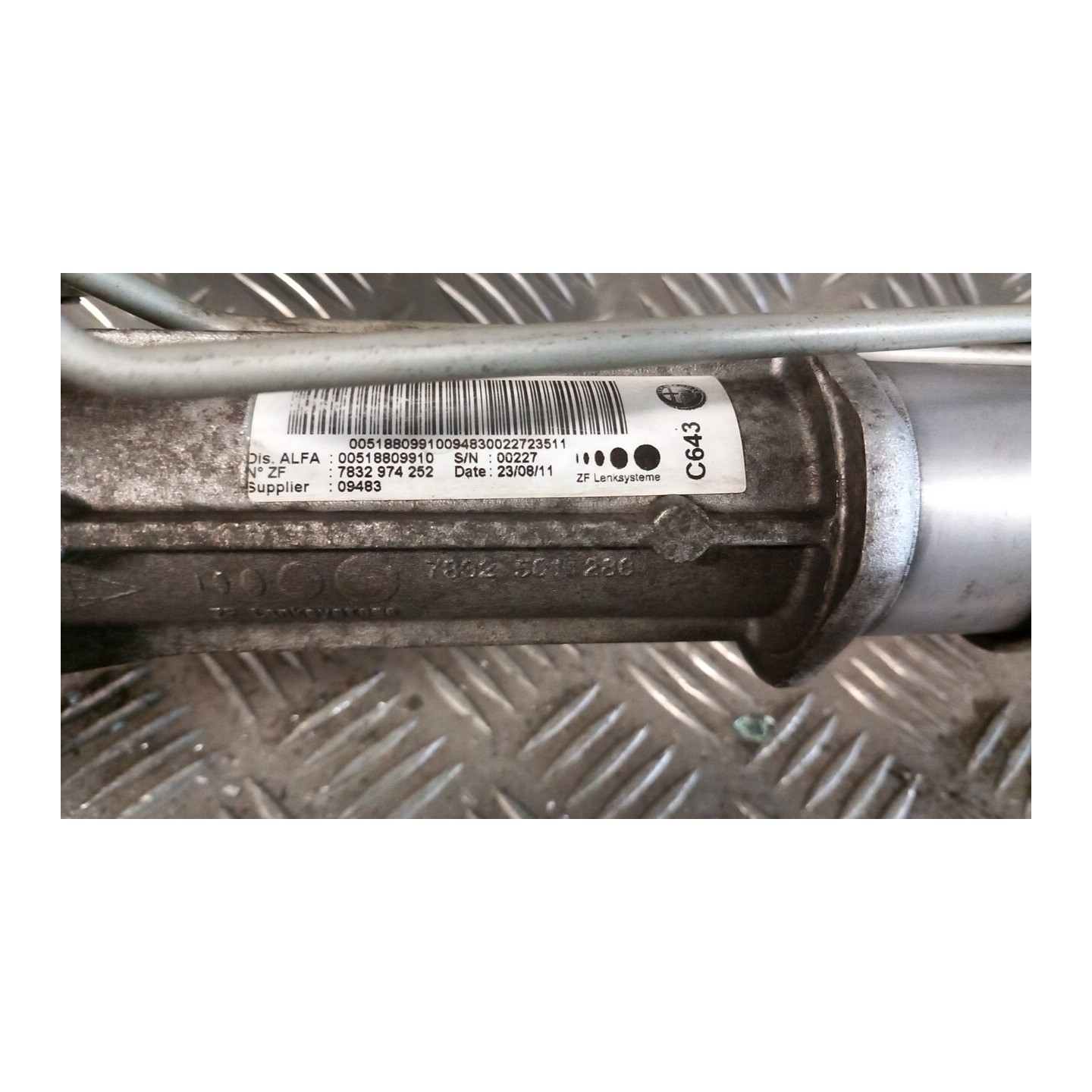 SCATOLA STERZO 105 ALFA ROMEO 159 (X8) (10/10-06/13) 939B4000 51880991