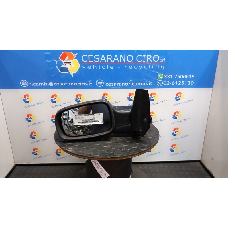 RETROVISORE EST. REGOLAZ. ELETTR. TIPO 3 - 4 SX. 144 RENAULT SCENIC 2A SERIE (06/03-08/09) K4M87 7701068384