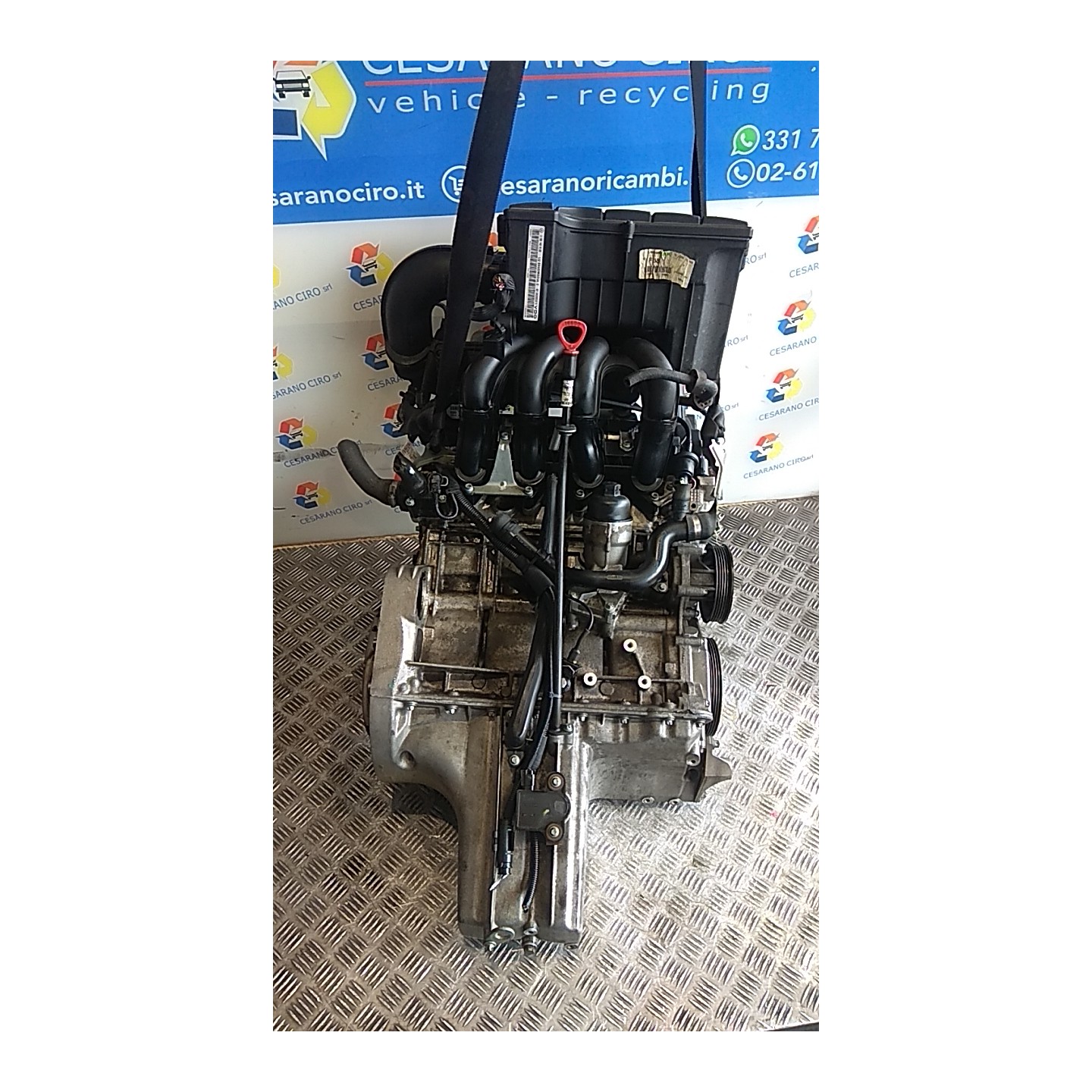 MOTORE COMPL. 002 MERCEDES-BENZ CLASSE A (W168) (03/01-06/04) 166940 A1660102502