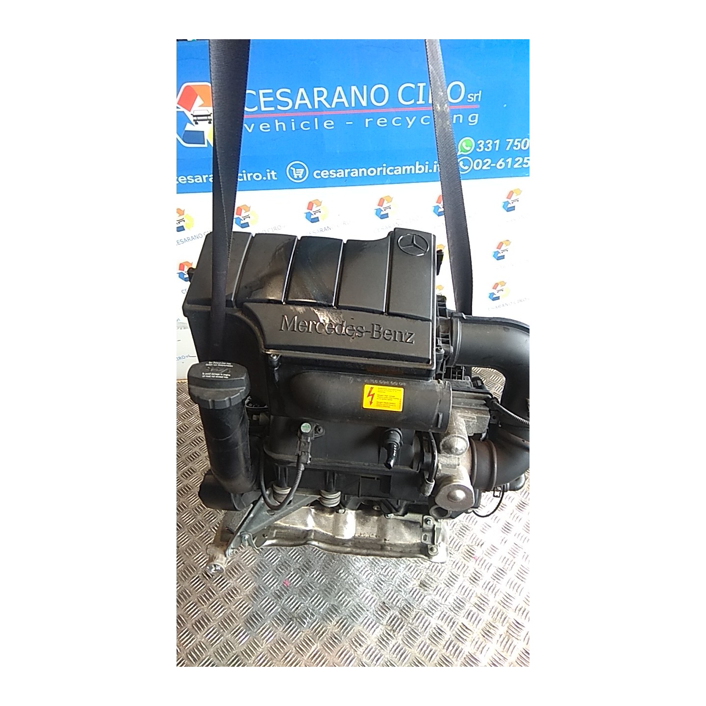 MOTORE COMPL. 002 MERCEDES-BENZ CLASSE A (W168) (03/01-06/04) 166940 A1660102502