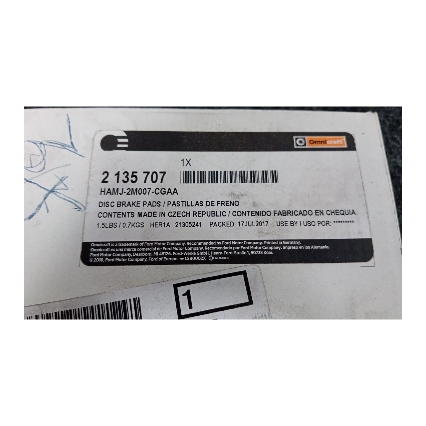 SERIE PASTIGLIE FRENI POST. 037 TOYOTA COROLLA (09/04-09/07)  0446602160