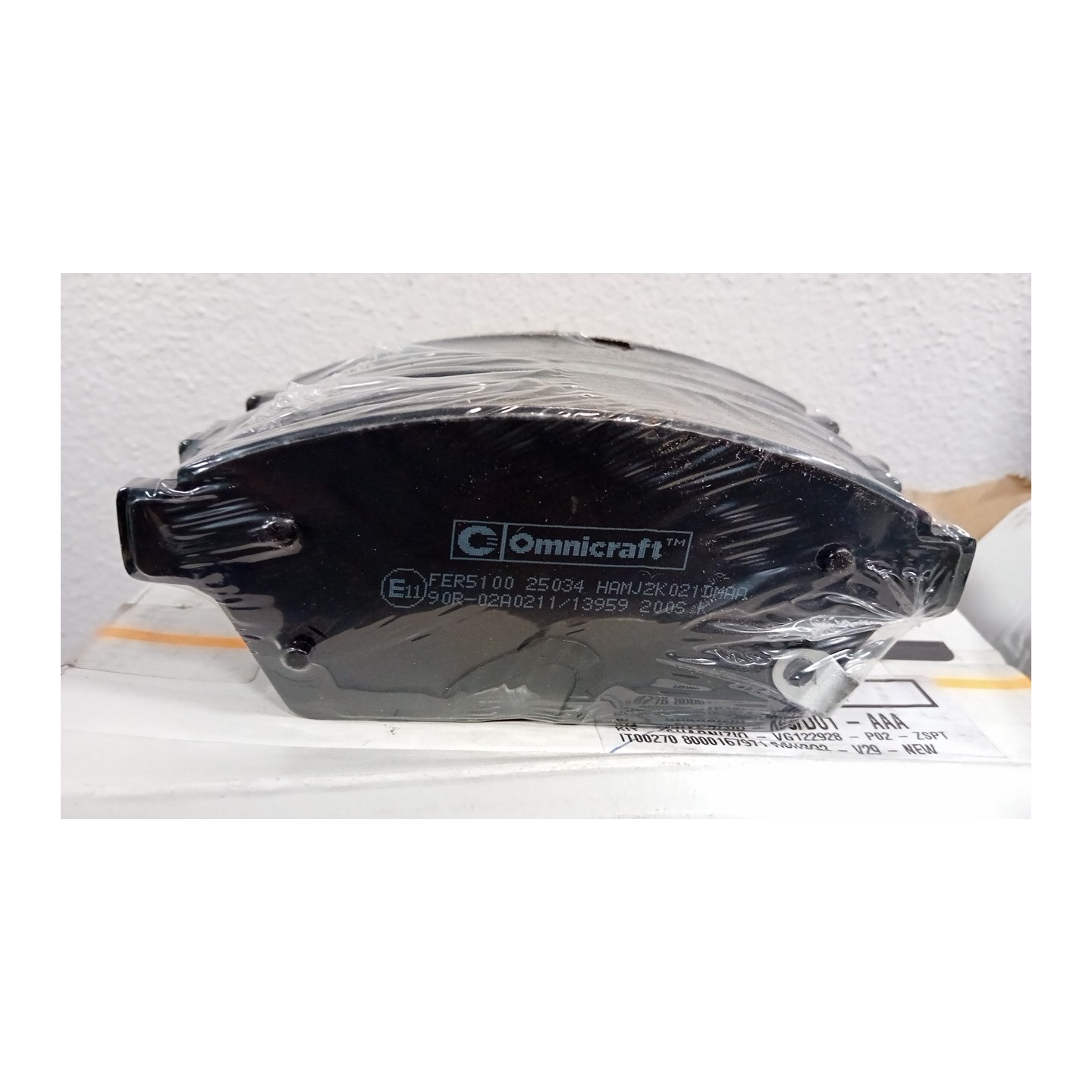 SERIE PASTIGLIE FRENI ANT. C/DISCO F 039 OPEL ASTRA (P10) (10/09-06/18)  13412810