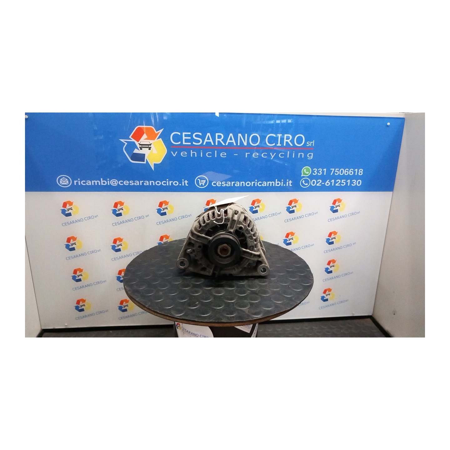 ALTERNATORE 100AMP 044 OPEL CORSA (S07) (07/06-02/11) Z12XEP 93190138