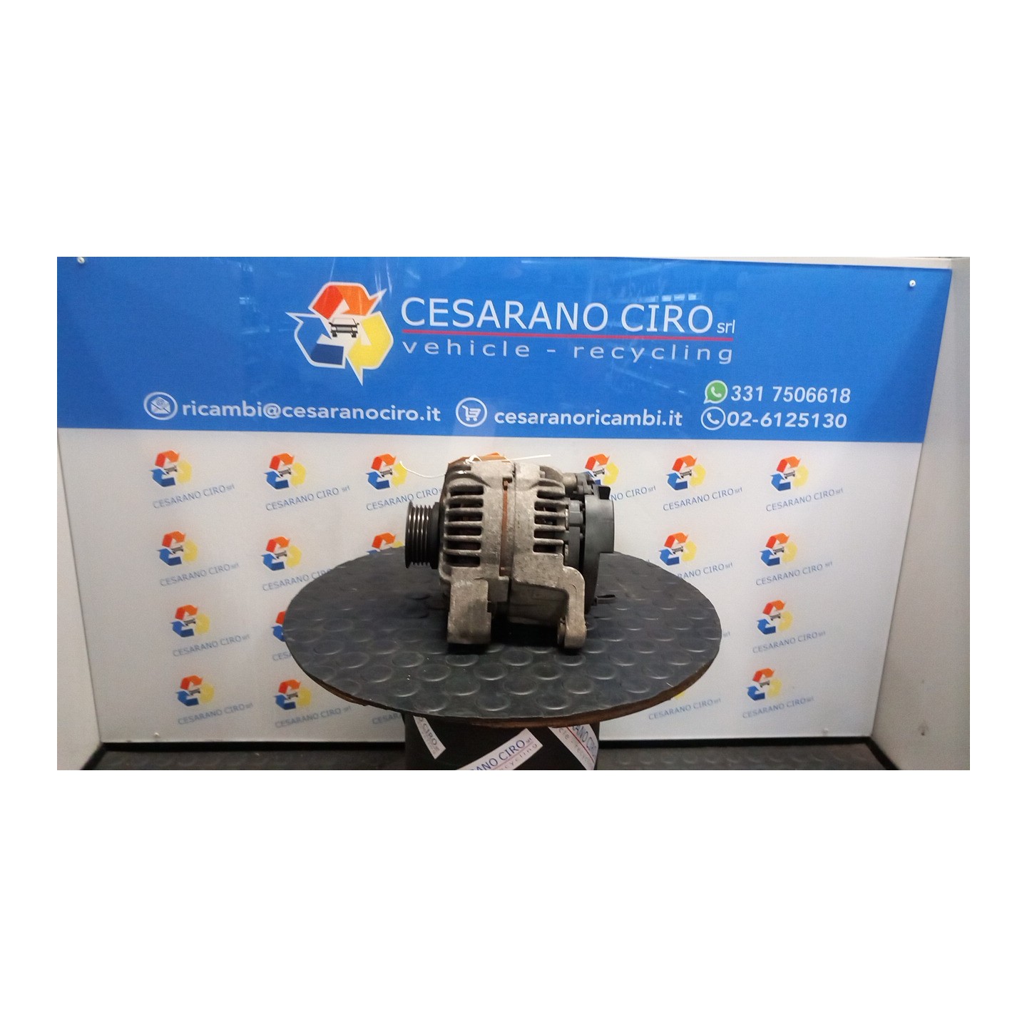 ALTERNATORE 100AMP 044 OPEL CORSA (S07) (07/06-02/11) Z12XEP 93190138