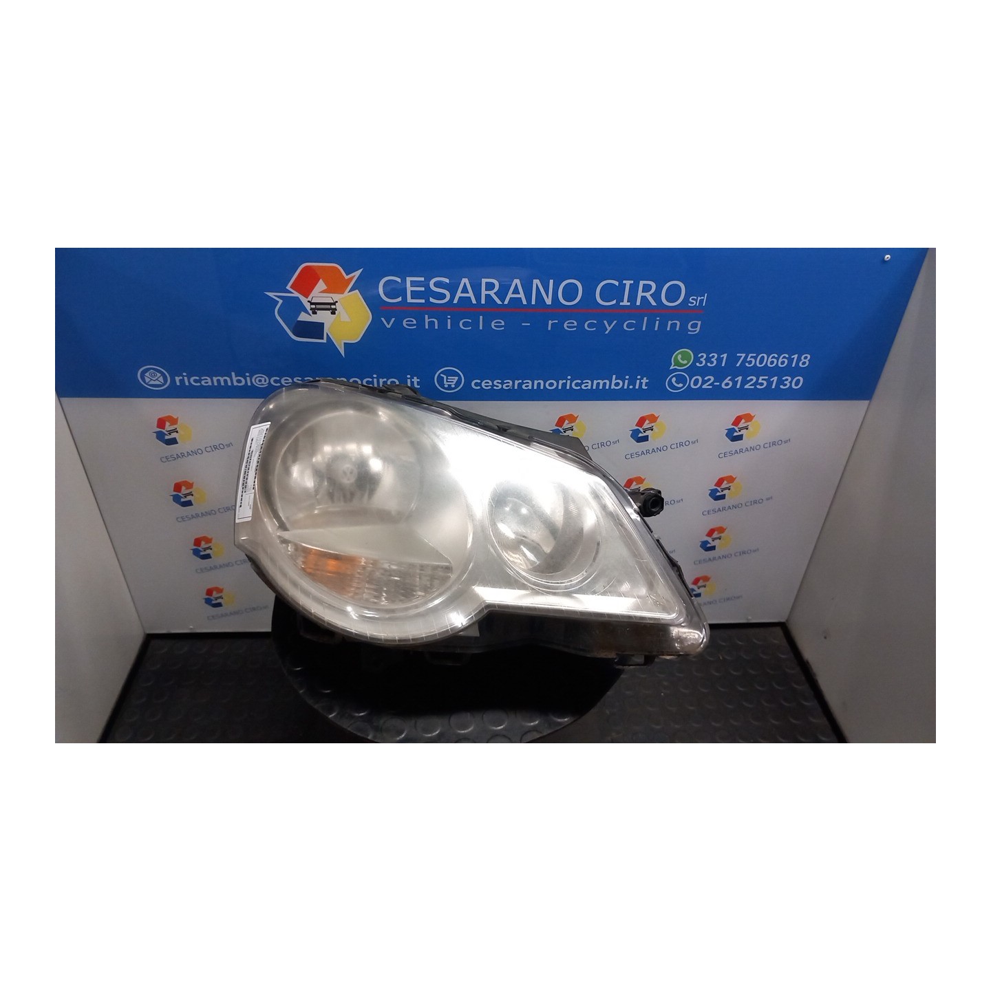 PROIETTORE VALEO DX. 028 VOLKSWAGEN POLO (9N) (04/05-) BZG 6Q1941008AT