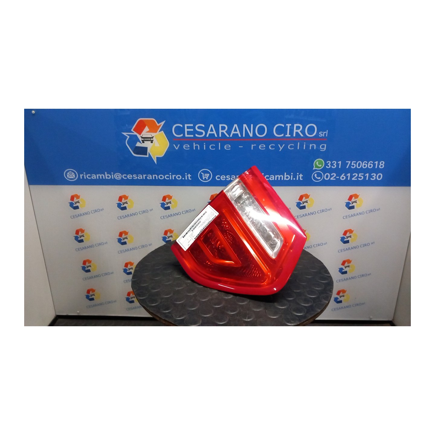 FANALE POST. PARTE INT. SX. 033 CITROEN C4 PICASSO (09/06-08/13) RHJ 6350LR