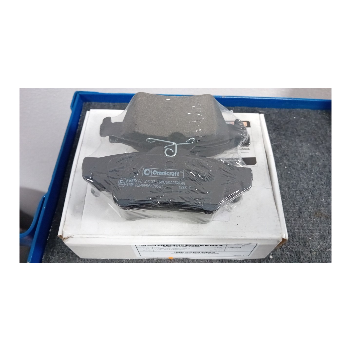 SERIE PASTIGLIE FRENI POST. 048 OPEL VECTRA (Z02) (03/02-12/05)  93183140