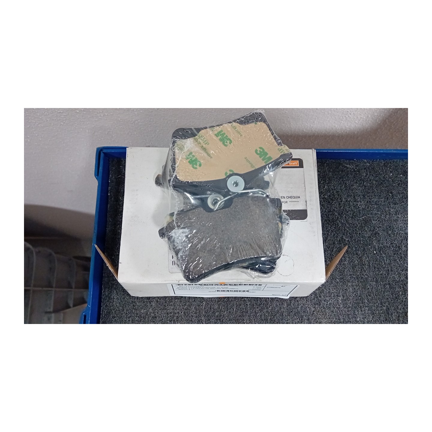 SERIE PASTIGLIE FRENI POST. 002 PEUGEOT EXPERT FURGONE 3A SERIE (02/12  425497