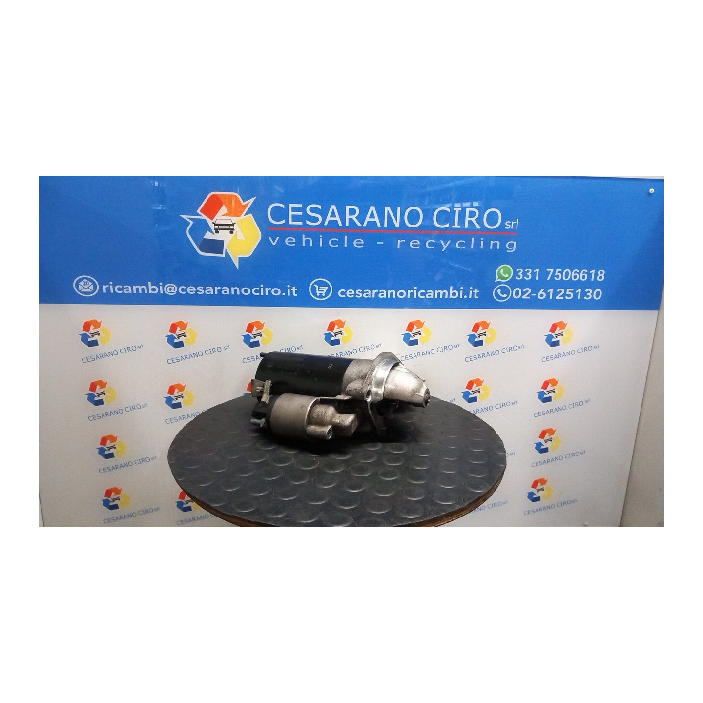 MOTORINO AVVIAMENTO 1,7KW 053 AUDI A4 (8E) (10/04-02/08) BPW 03G911023A