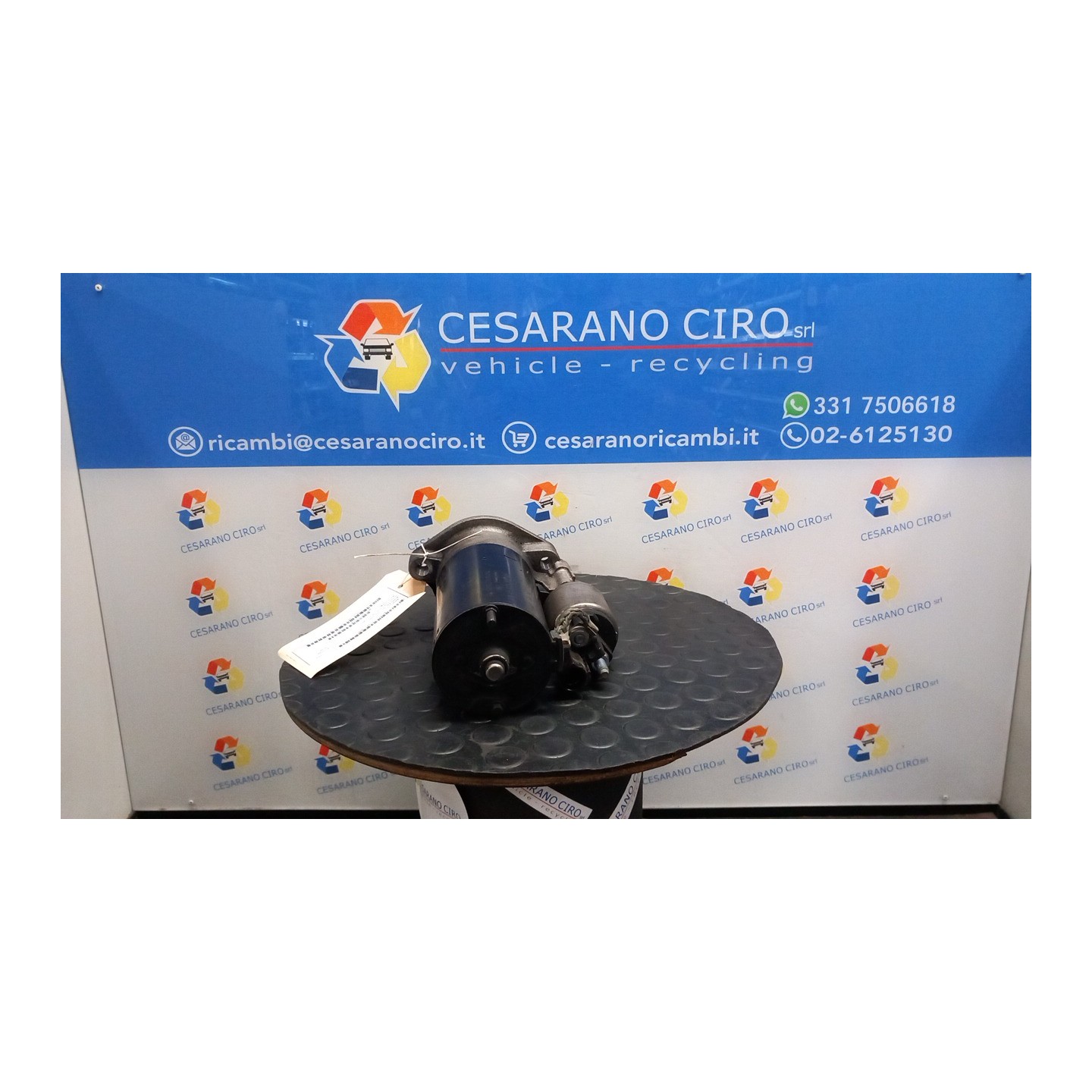 MOTORINO AVVIAMENTO 1,7KW 053 AUDI A4 (8E) (10/04-02/08) BPW 03G911023A
