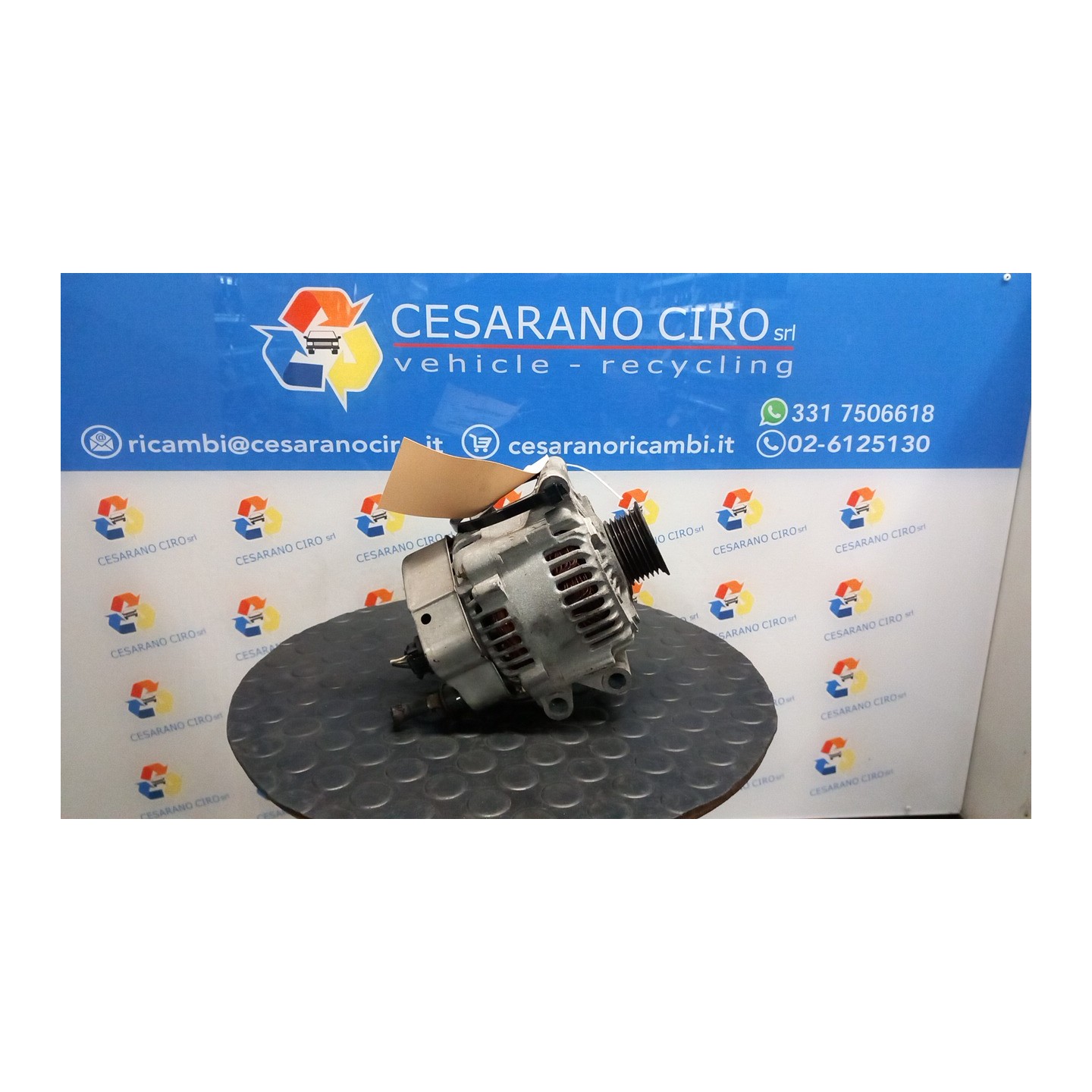 ALTERNATORE ROTAZIONE 110A 065 MINI MINI (R50/R53) (07/01-07/06) W10B16A 12317550997