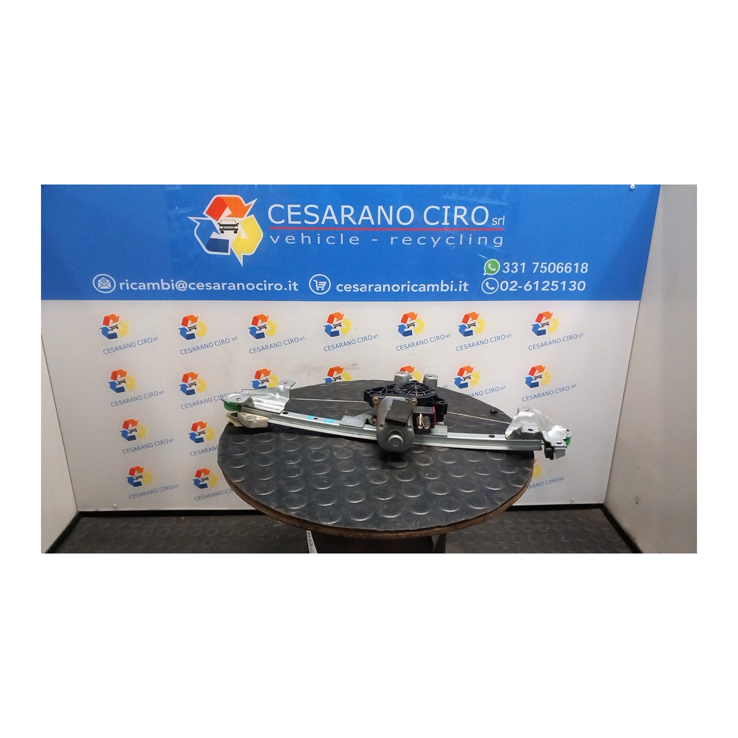 ALZACRISTALLO ELETTR. PORTA POST. CON MOTORINO SX. 109 SAAB 900 (09/93-03/98) B204I 5184890