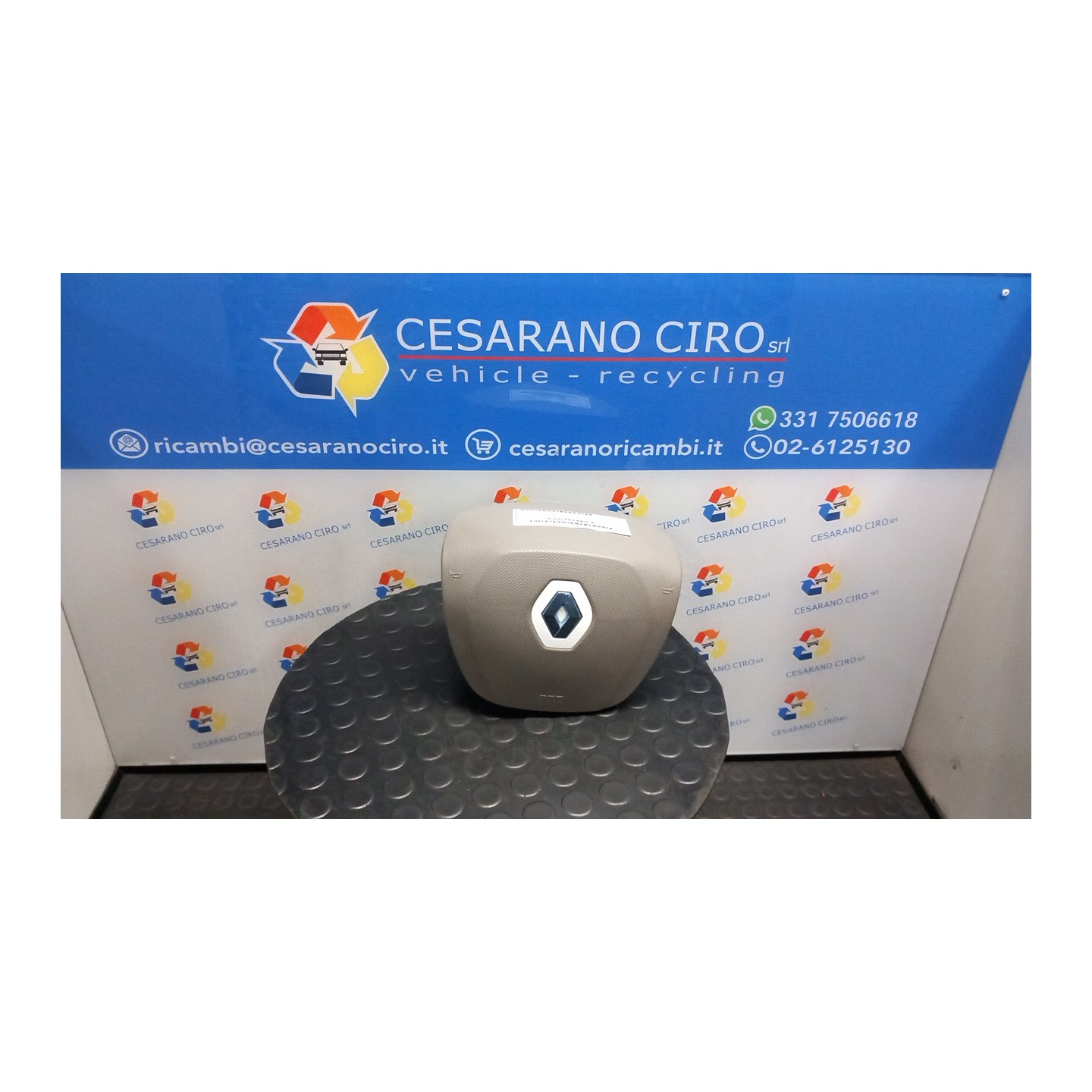 DISPOSITIVO AIRBAG LATO GUIDA 160 RENAULT ZOE (03/13-10/20) 5AMB4 985709705R