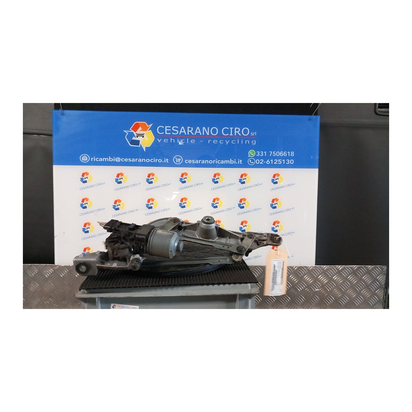 MECCANISMO TERGIPARABREZZA CON MOTORINO 161 RENAULT ZOE (03/13-10/20) 5AMB4 288003381R
