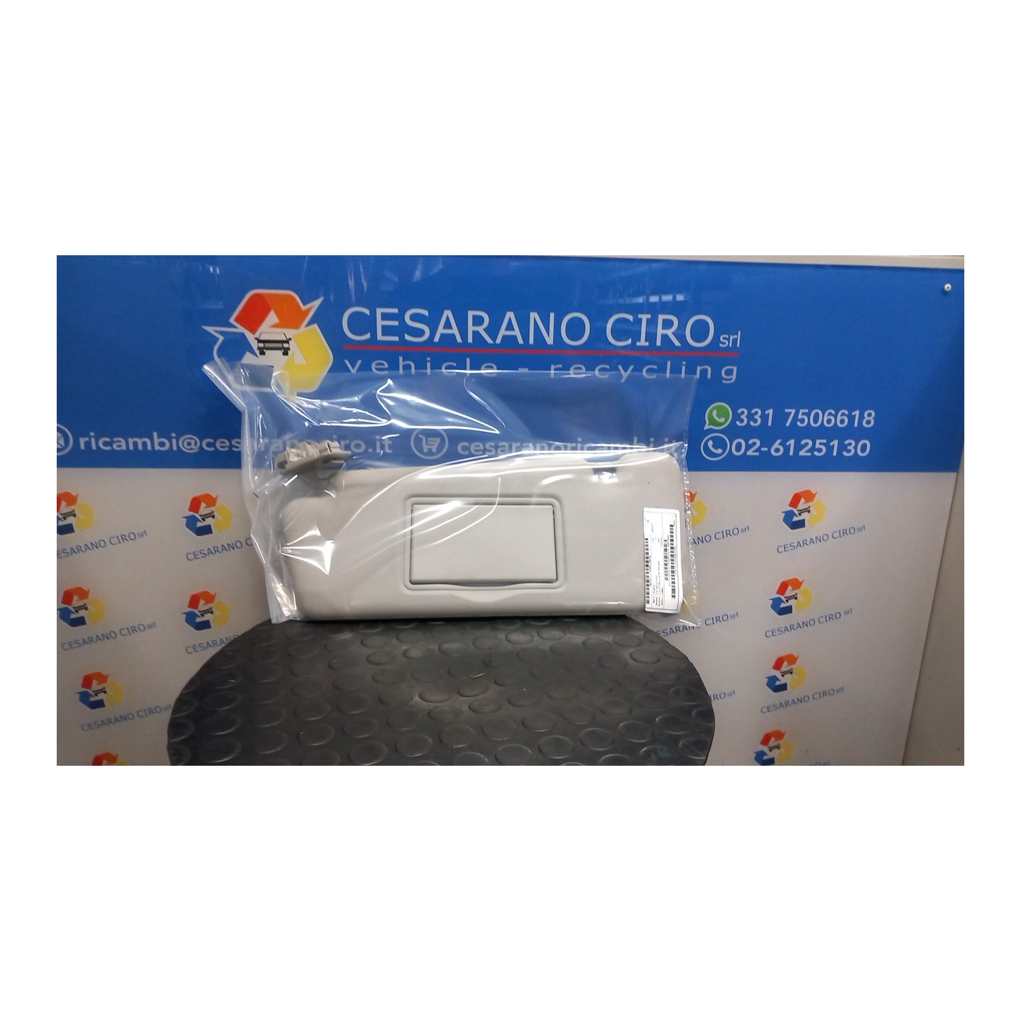 ALETTA PARASOLE PARABREZZA SX. 169 RENAULT ZOE (03/13-10/20) 5AMB4 964010303R