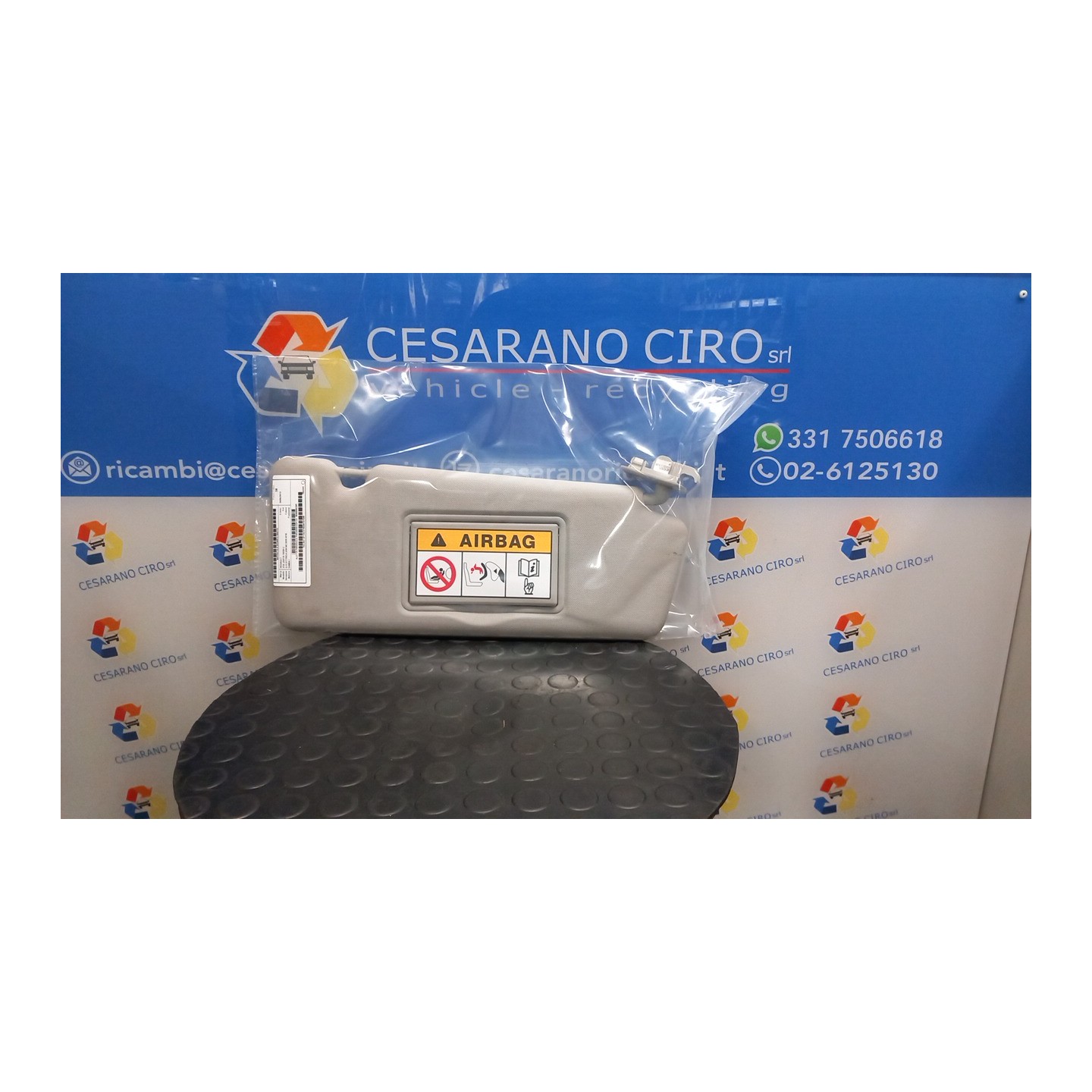 ALETTA PARASOLE PARABREZZA DX. 170 RENAULT ZOE (03/13-10/20) 5AMB4 964000633R